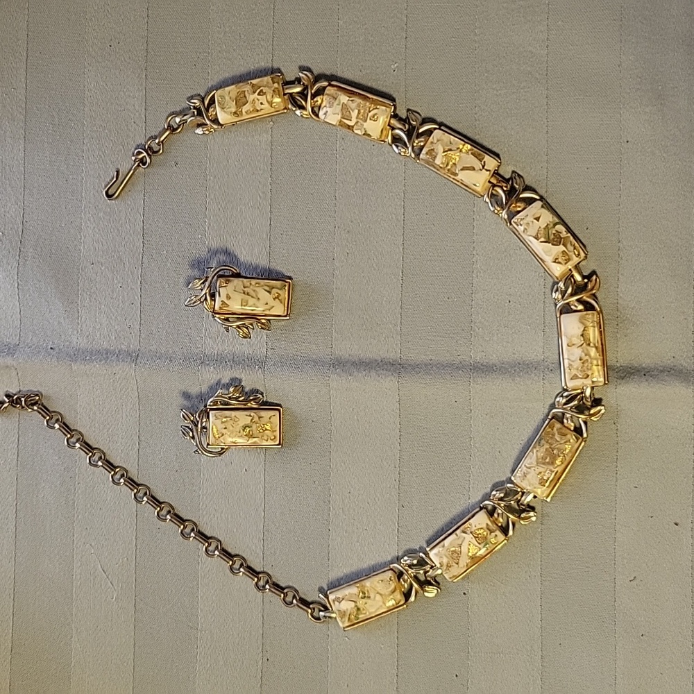 Vintage Coro jewelry set